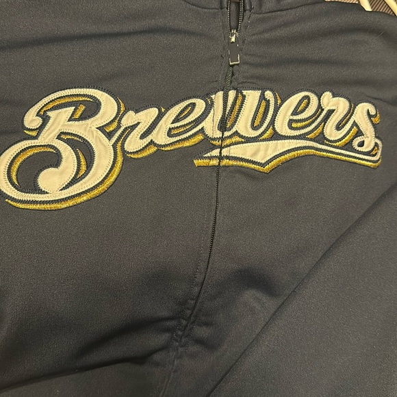 Men’s Brewers Zip Up Sweatshirt - Picture 4 of 4